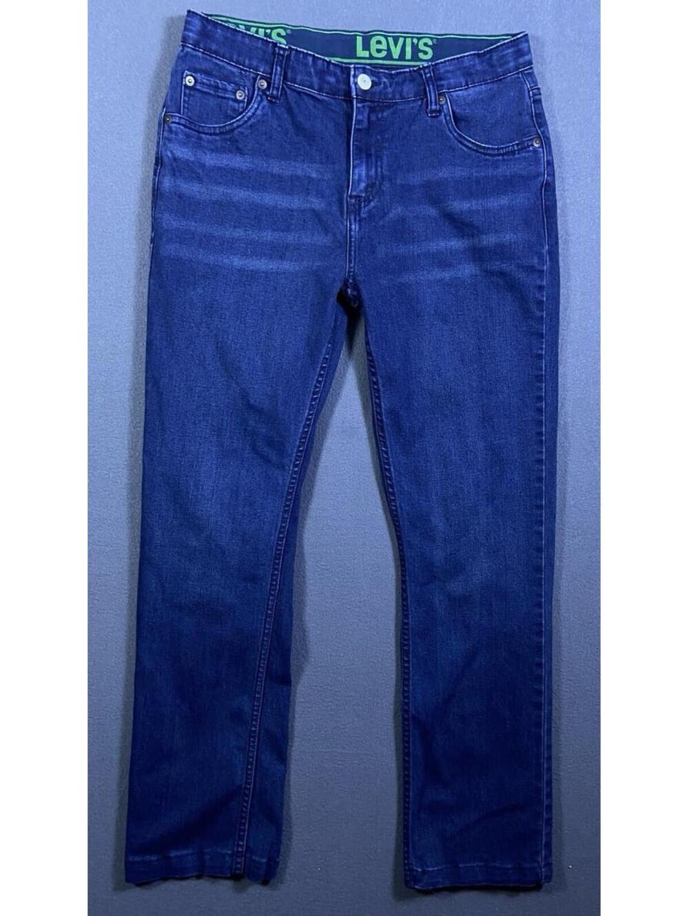 Women's LEVIS 511 Slim Fit Blue Tapered Denim Jeans 30x32 (29 Act) 20 Regular